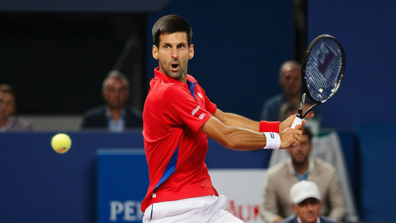 Domínio de Djokovic nas quadras