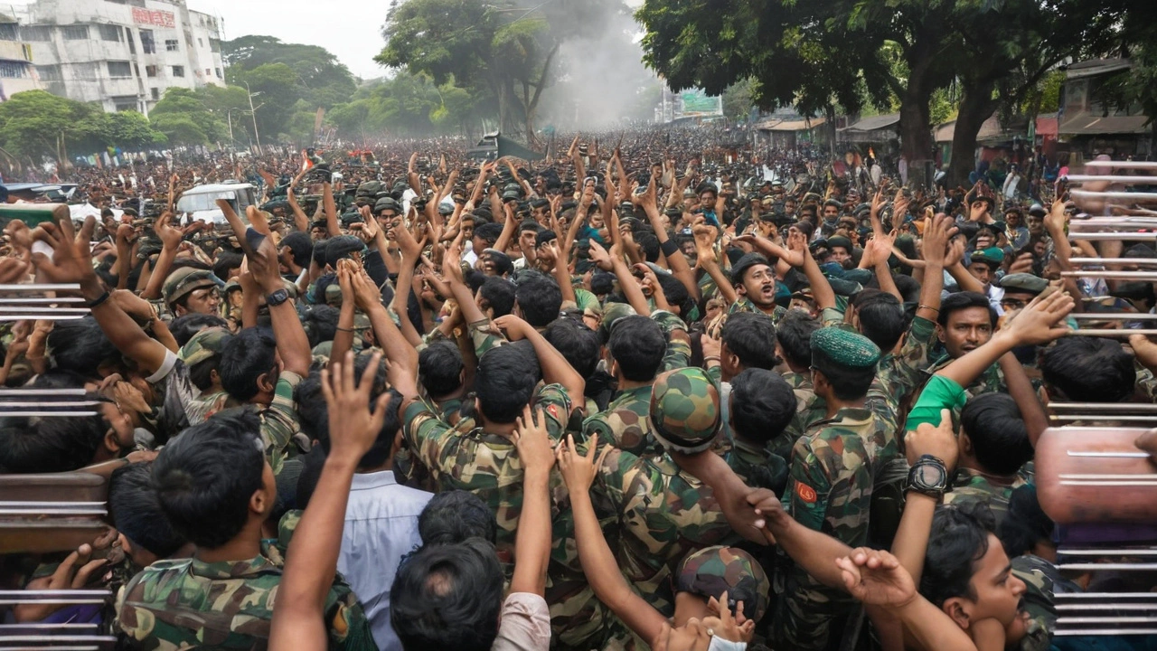 Parlamento de Bangladesh Dissolvido Após Renúncia da Primeira-Ministra: Uma Nova Era Política